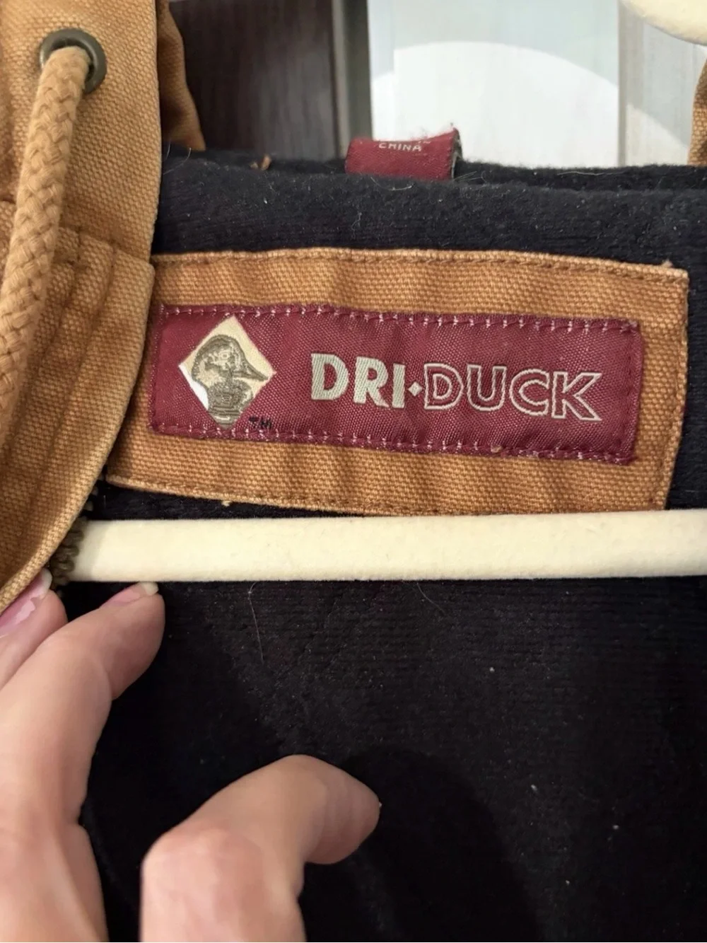 Dri-Duck Canvas Work Jacket Big & Tall Men's 2X Saddle Brown Insulated w/ Hood